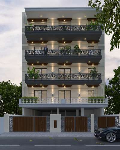 Exterior, Lighting Designs by Service Provider sadik khan, Ghaziabad | Kolo