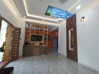 Ceiling, Lighting, Storage Designs by Contractor Rajeev Rajeev, Alappuzha | Kolo