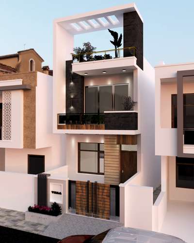 Exterior Designs by Civil Engineer Kamal Rajoriya, Jaipur | Kolo