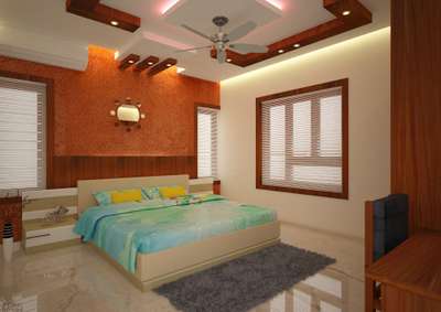 Bedroom, Furniture, Lighting, Ceiling, Storage Designs by Civil Engineer praji tkr, Kasaragod | Kolo