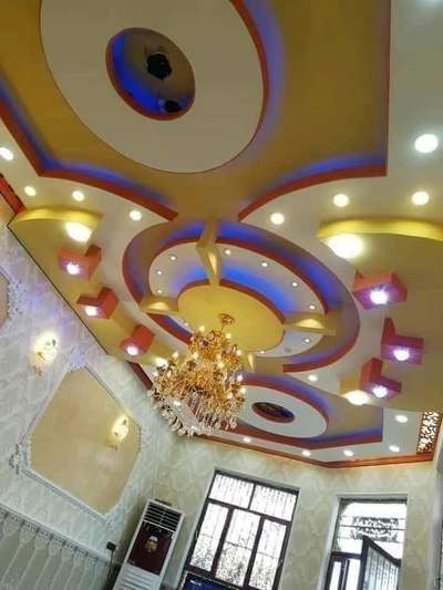 Ceiling, Lighting, Wall, Window Designs by Contractor Mo islam Qureshi, Sikar | Kolo