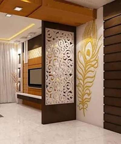 Living, Storage, Wall Designs by Interior Designer Javed Khan, Gautam Buddh Nagar | Kolo