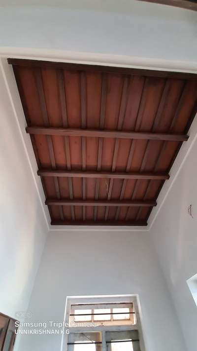 Ceiling Designs by Carpenter Unnikrishnan Kizhakkootte, Thrissur | Kolo