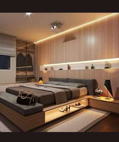 Bedroom, Furniture, Lighting, Storage, Wall, Ceiling Designs by Carpenter aniz aniz , Palakkad | Kolo