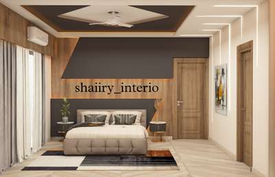 Ceiling, Furniture, Storage, Bedroom, Wall Designs by Interior Designer shaiiry interio, Faridabad | Kolo