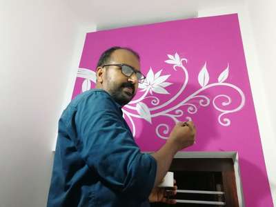 Wall Designs by Painting Works Pramod Kumar M, Kozhikode | Kolo