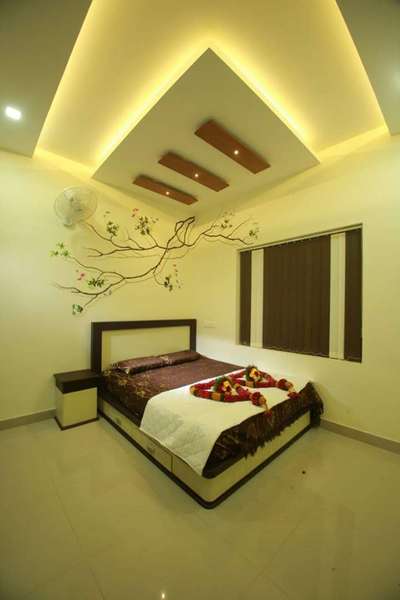 Ceiling, Furniture, Lighting, Storage, Bedroom Designs by Interior Designer Ajay K P, Kozhikode | Kolo