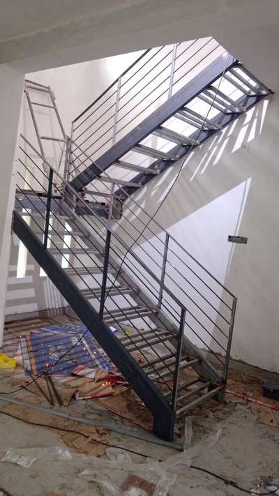Staircase Designs by Contractor Sajju S, Alappuzha | Kolo