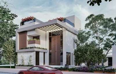 Exterior Designs by Civil Engineer Er AYUSH biwal, Indore | Kolo