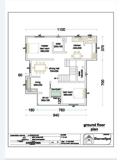 Plans Designs by Civil Engineer Afsal Aaz, Malappuram | Kolo