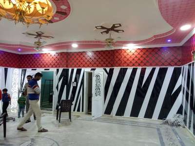 Ceiling, Lighting, Wall Designs by Carpenter Irfan saifi, Ghaziabad | Kolo