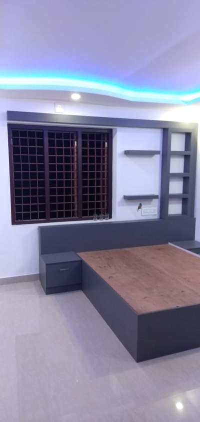 Bedroom, Furniture, Lighting, Storage Designs by Interior Designer Sibin Vb, Thrissur | Kolo