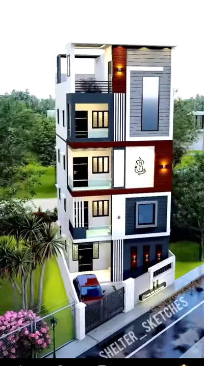 Exterior Designs by Civil Engineer S👷 R 👷, Dewas | Kolo