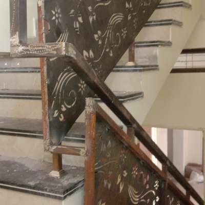 Staircase Designs by Fabrication & Welding Zakir Khan, Bhopal | Kolo