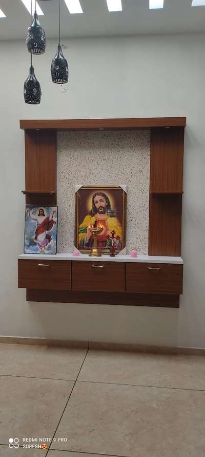 Prayer Room Designs by Civil Engineer Ajith Kumar, Alappuzha | Kolo