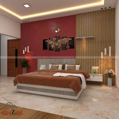 Bedroom, Furniture, Wall, Storage Designs by 3D & CAD Live Amazing Home Interiors PvtLtd, Alappuzha | Kolo
