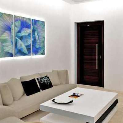 Living, Furniture, Table, Door, Wall Designs by Architect Rishabh Arora, Panipat | Kolo