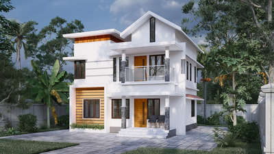 Exterior Designs by 3D & CAD Aboobacker SidheeqT, Malappuram | Kolo