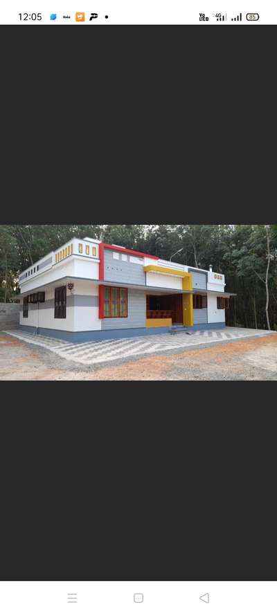 Exterior Designs by Contractor Saiju 8156956851, Pathanamthitta | Kolo