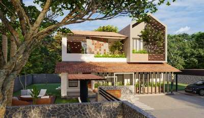 Exterior Designs by Architect Ar ADARSH SS, Alappuzha | Kolo