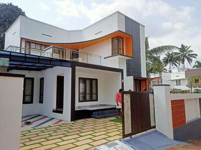 Exterior Designs by Contractor ASHTAMI  HOMES, Thiruvananthapuram | Kolo