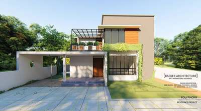 Exterior Designs by Civil Engineer Mohammed Nasik Kurikkal, Malappuram | Kolo