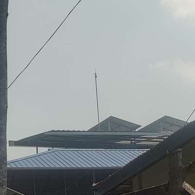 Roof Designs by Electric Works TEAMS LIGHTNING ARRESTER , Kollam | Kolo