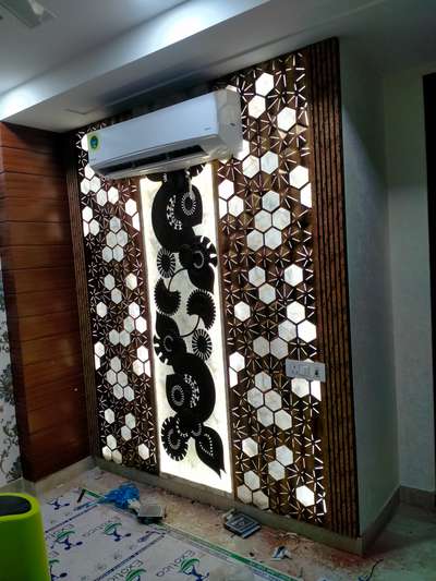 Wall, Lighting Designs by Carpenter tasleem ahamad, Delhi | Kolo