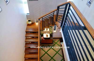 Dining, Staircase Designs by Interior Designer SUDHEEP  KUMAR, Pathanamthitta | Kolo