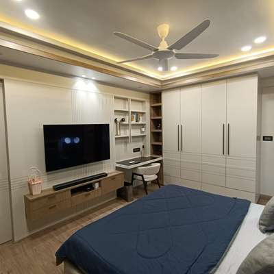 Ceiling, Furniture, Lighting, Storage, Bedroom Designs by Carpenter Ramesh  jangid, Bhopal | Kolo