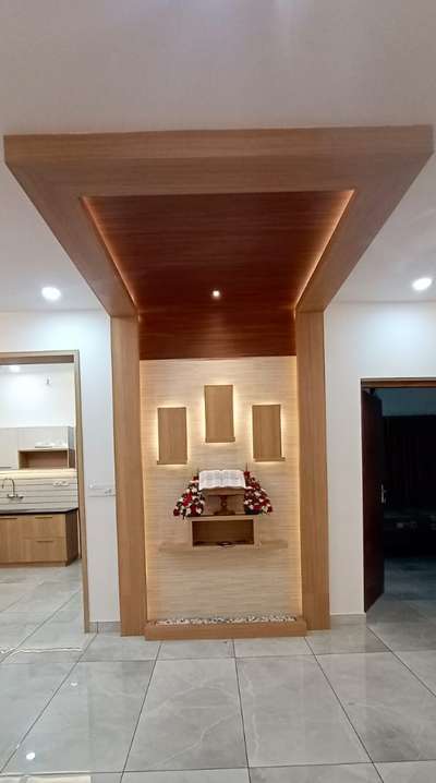 Prayer Room Designs by Contractor Binu Balan, Ernakulam | Kolo