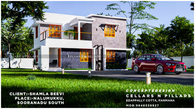 Exterior Designs by Civil Engineer kabeer  S hameed, Kollam | Kolo