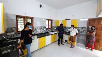 Kitchen, Storage Designs by Civil Engineer stiby kamal, Thrissur | Kolo