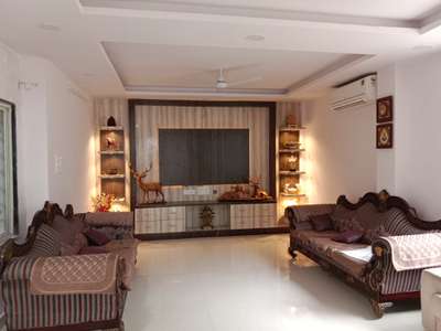 Ceiling, Furniture, Lighting, Living, Storage Designs by Mason Khalil Khan, Bhopal | Kolo