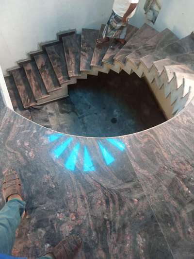 Staircase Designs by Flooring vijayan stylo, Thiruvananthapuram | Kolo
