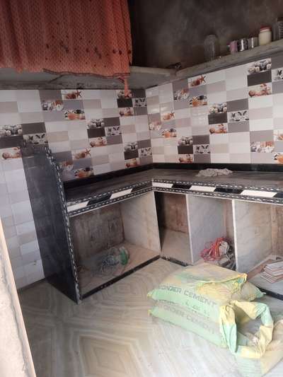 Kitchen, Storage Designs by Flooring Bablukumar Bamniya, Alwar | Kolo