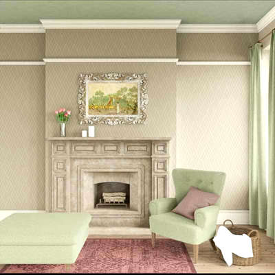 Furniture, Living, Table, Wall Designs by Interior Designer The Single Window, Gurugram | Kolo