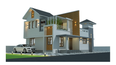 Exterior, Lighting Designs by Interior Designer Lijo KR, Thrissur | Kolo