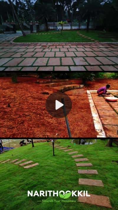 Outdoor Designs by Gardening & Landscaping Narithookkil Gardens, Kannur | Kolo