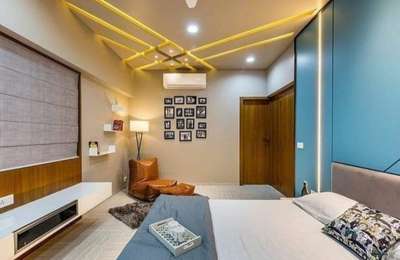 Ceiling, Furniture, Lighting, Storage, Bedroom Designs by Contractor vasuparda construction, Delhi | Kolo
