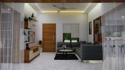 Living, Furniture, Lighting, Storage, Table Designs by Architect Amalkrishnan E R, Thrissur | Kolo
