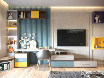 Living, Storage Designs by Interior Designer MAJESTIC INTERIORS ®, Faridabad | Kolo