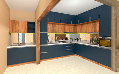 Kitchen, Storage Designs by 3D & CAD Sujeesh TV, Kannur | Kolo