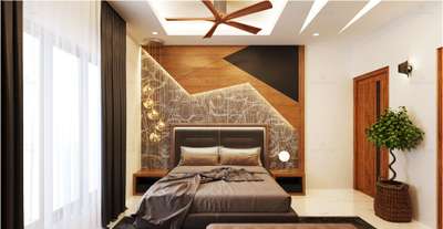 Lighting, Furniture, Storage, Bedroom Designs by Architect Premdas Krishna, Palakkad | Kolo