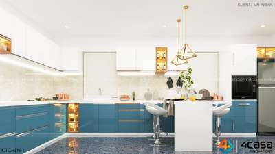 Kitchen Designs by Contractor MUHAMMED SHAFEEQUE, Kozhikode | Kolo