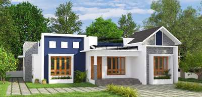 Exterior Designs by Civil Engineer Irishikesh Ks, Kottayam | Kolo