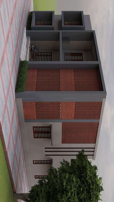 Wall Designs by Architect Akshay B Sylus, Thiruvananthapuram | Kolo