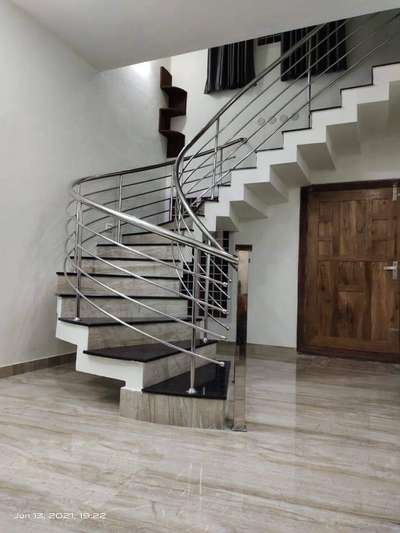 Staircase Designs by Service Provider Sree Poovathil, Kottayam | Kolo
