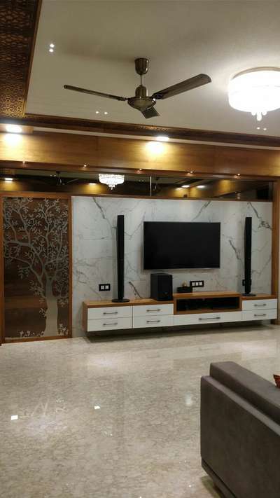Living, Lighting, Storage Designs by Interior Designer Acharaj  kumar, Jaipur | Kolo
