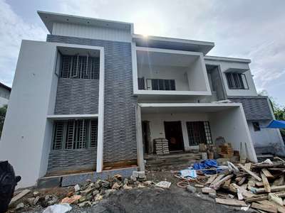 Exterior Designs by Civil Engineer Dreamstone Builders, Ernakulam | Kolo